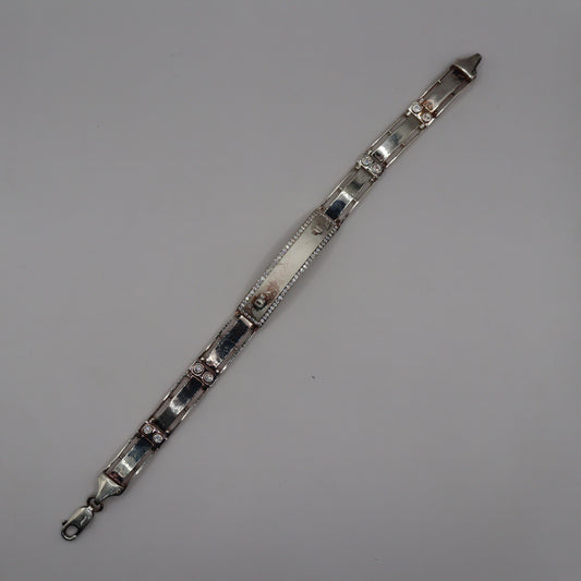 "Silver Stronghold Bracelet"