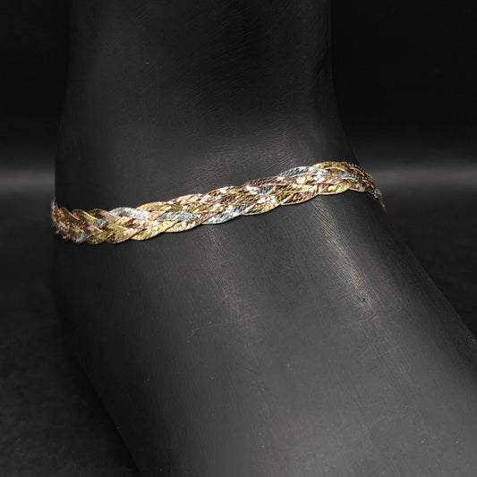 Italian Serenity 925 Silver Anklet