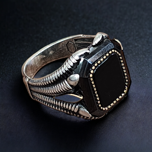 "925 Sterling Silver Turkish Scorpion Ring for Men"