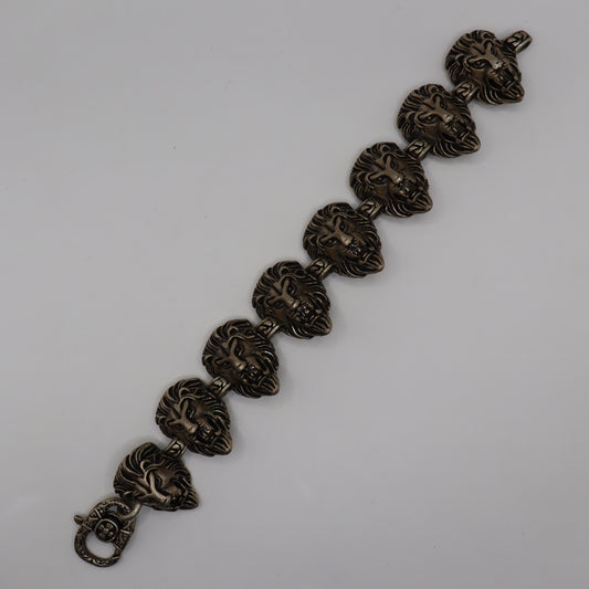 "Silver Masculine Links Bracelet"