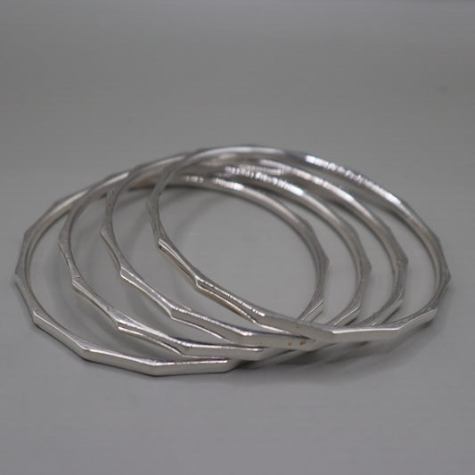 "Silver Elite Women's Bangle"