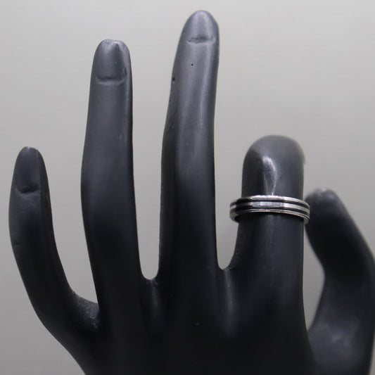 Saturnalia 925 Silver Men's Ring