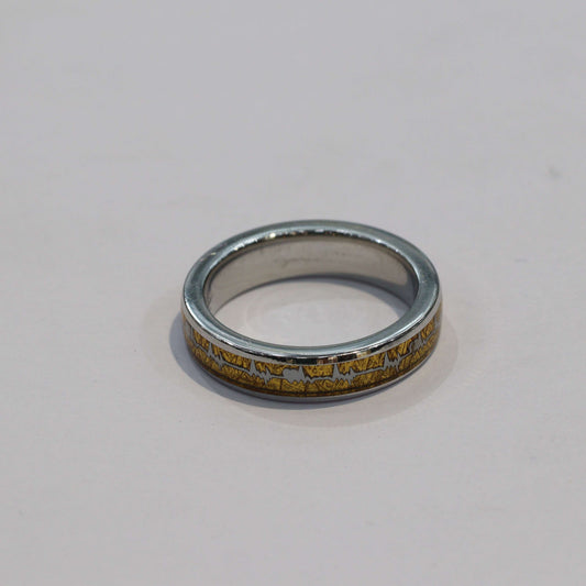 Yellow Designer Silver 925 Ring