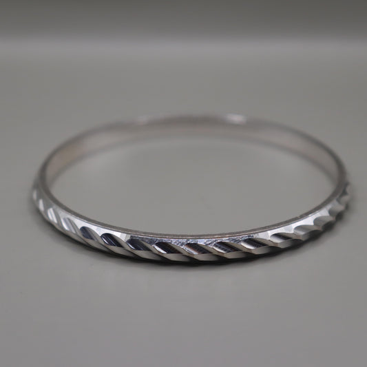 Luster 925 Silver Men's Kada