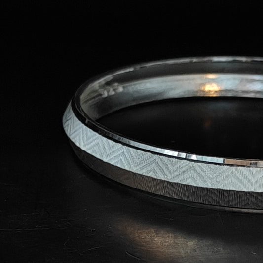 "925 Sterling Silver Men's Kada Bracelet"