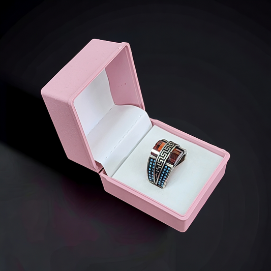 Ottoman Elegance Silver 925 Men's Ring