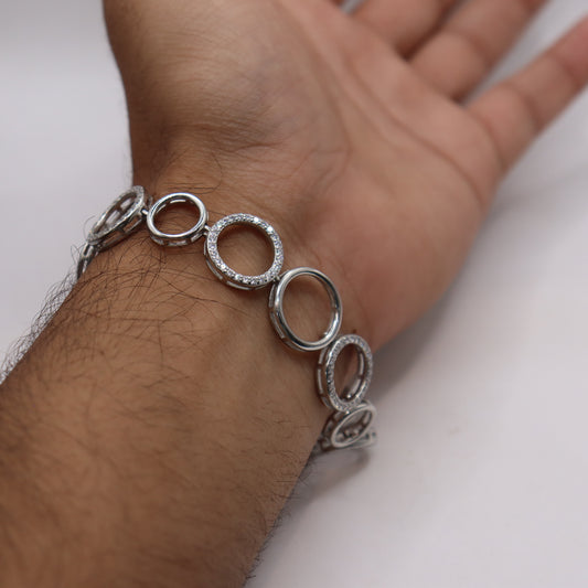 Graceful Glow Silver 925 Bracelet