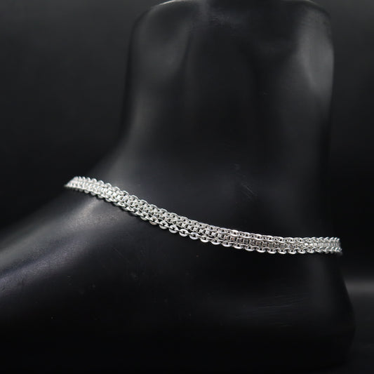 Elegant Sterling 925 Silver Anklets