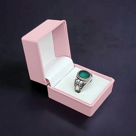 "Sultan's Opulence 925 Silver Turkish Ring"