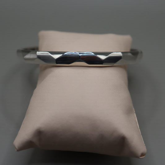 "925 Sterling Silver Men's Kada Bracelet"