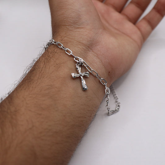 "Shimmering Elegance" Silver 925 Bracelet