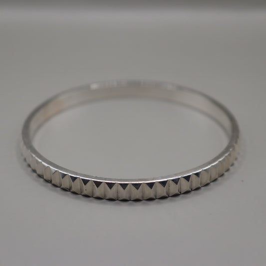 Graceful 925 Silver Men's Kada