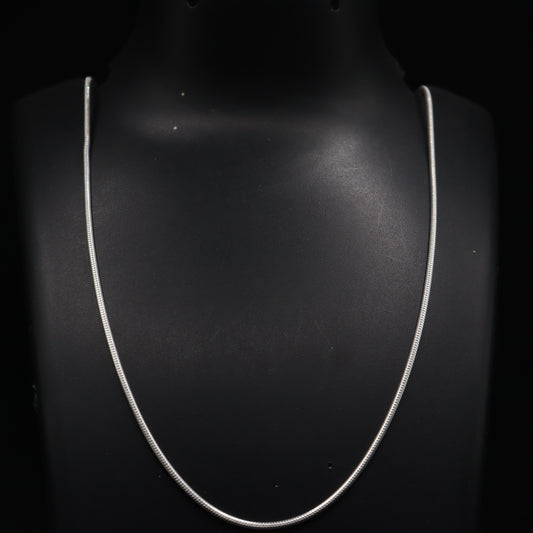 "Sleek Silver 925 Men's Chain"