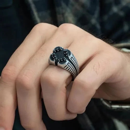 "Sterling Silver 925 Turkish Men's Ring"