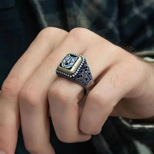 Turkish Warrior 925 Silver Men's Ring